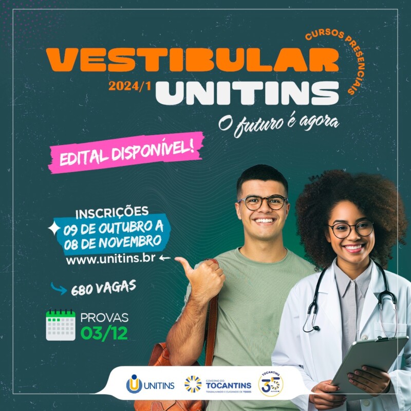 Vestibular Unitins 2024