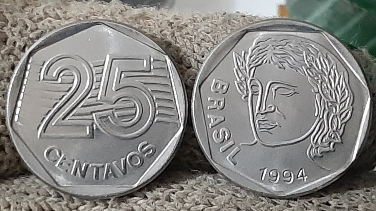 Veja quando estas moedas de 25 centavos podem valer R$ 1.500 em 2024
