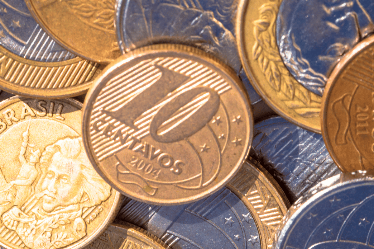 Essa moeda de 10 centavos rara pode valer mais de R$ 150 no mercado de colecionadores.