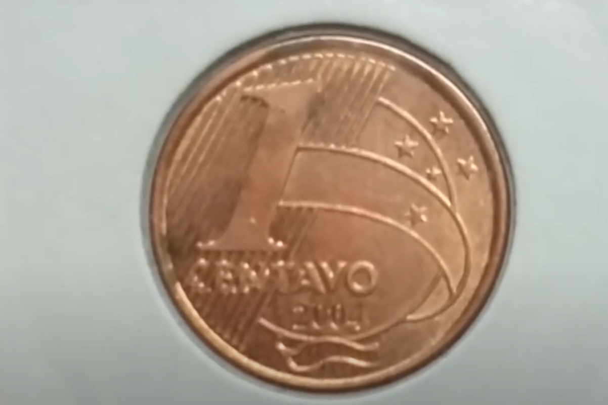 Moeda 1 centavo 2004