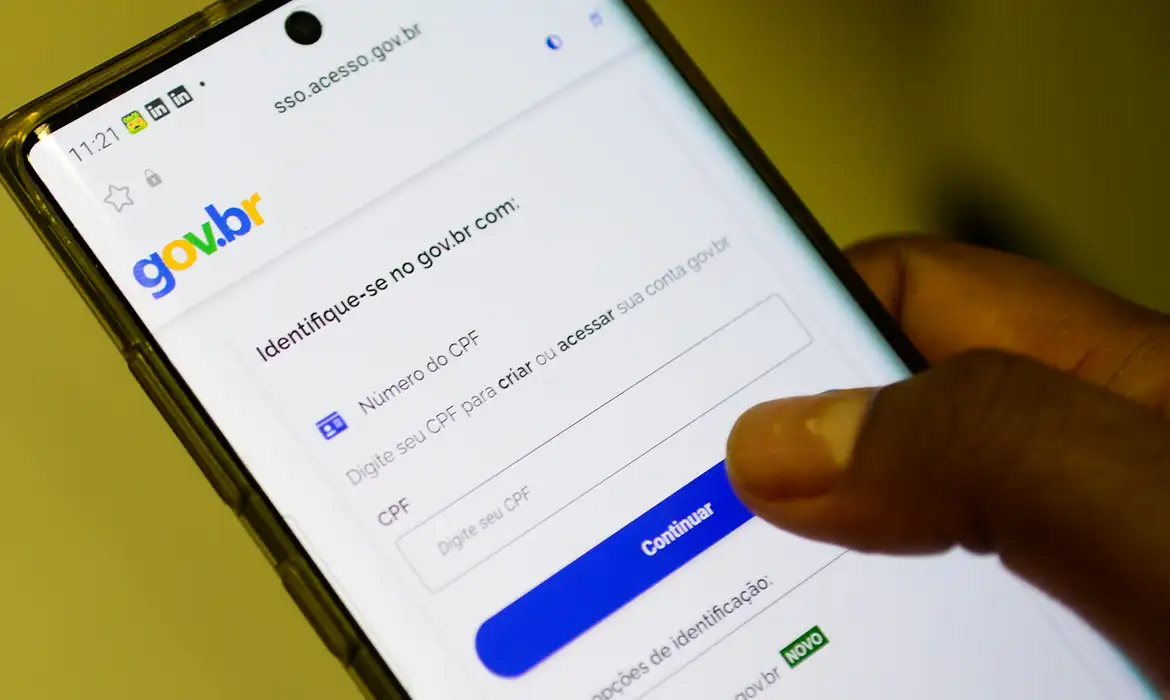 O Acesso à Página do Participante é Feito Exclusivamente Através do Login Único da Plataforma Gov.br. Imagem: Agência Brasil.