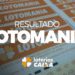 Comprovante de aposta da Lotomania com destaque para o concurso 2826 e logotipo da Caixa