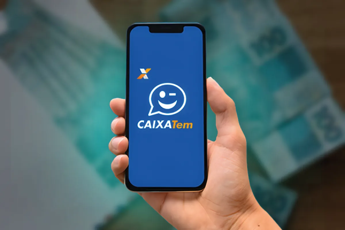 Simulação de antecipação feita pelo app Caixa Tem