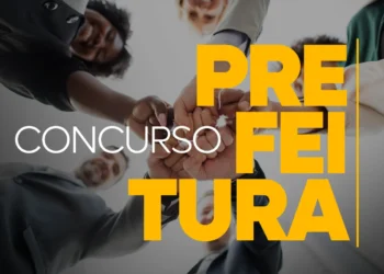 Imagem de mãos unidas simbolizando união para concurso da prefeitura com vagas e salários até R$ 4.796,00. Inscrições encerram em breve