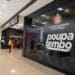 Unidade física do Poupatempo em shopping center com logo oficial do Governo de São Paulo
