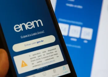 Aplicativo ENEM para acesso via gov.br