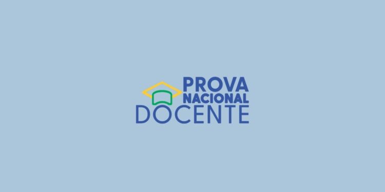 Logotipo da Prova Nacional Docente (PND) referenciando os relatos de falhas na aplicação em São Luís e Timon, Maranhão