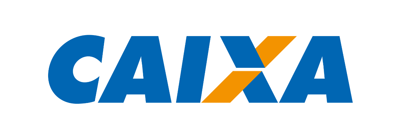 Logotipo da Caixa Econômica Federal em fundo branco.