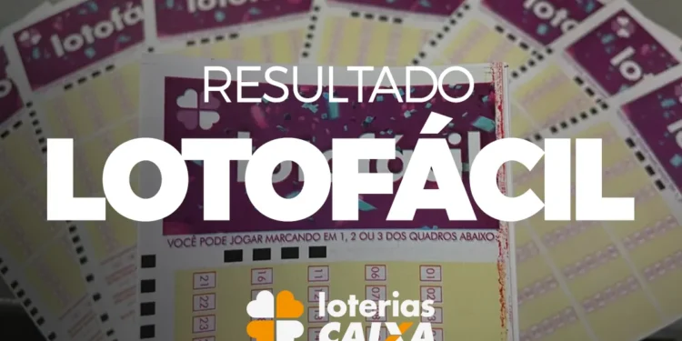 Cartões de aposta Lotofácil, destaque para resultado da Lotofácil Caixa em 2026