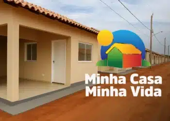Conjunto de casas populares do Minha Casa Minha Vida representando as novas regras do programa no Brasil