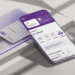 Nubank integra Pix débito e crédito - smartphone com cartão roxo do Nubank na tela e função de pagamento por aproximação