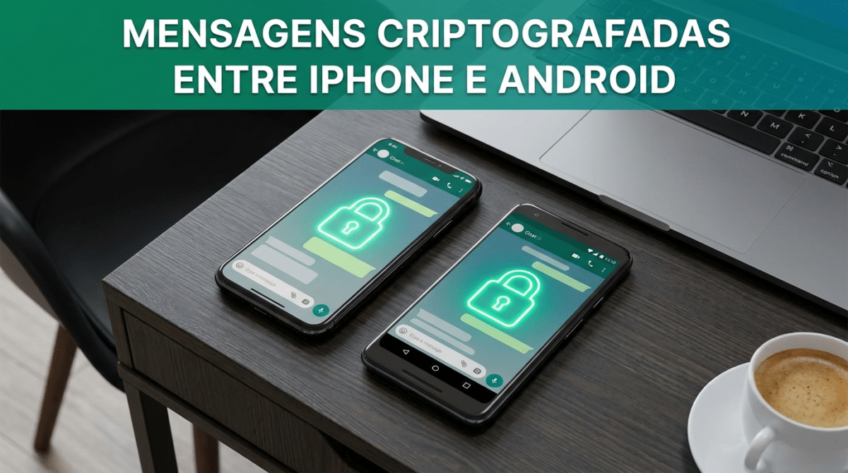 Nova atualização! Mensagens entre iPhone e Android ganham criptografia com o iOS 26.5