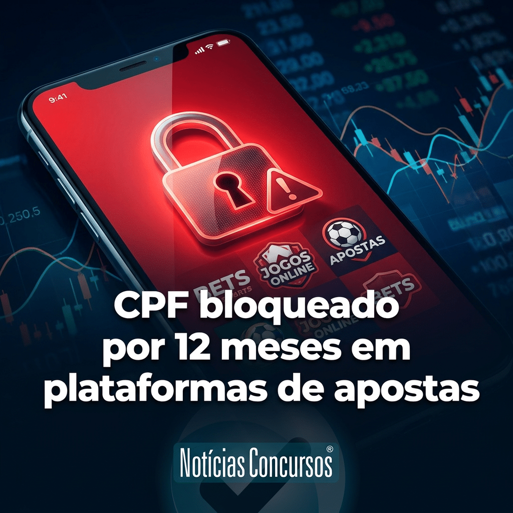 Cpf por ser bloqueado em virtude apostas esportivas.